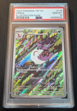 Pokemon PSA 10 Arbok 176/162 SV05 Temporal Forces Illustration Rare Holo EN