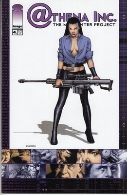 Athena Inc The Manhunter Project Nr 4 Image Comic 2002