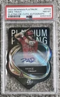 Mike Trout Auto /99 2023 Bowman Platinum Plating Die-Cut Autograph Card PSA 8