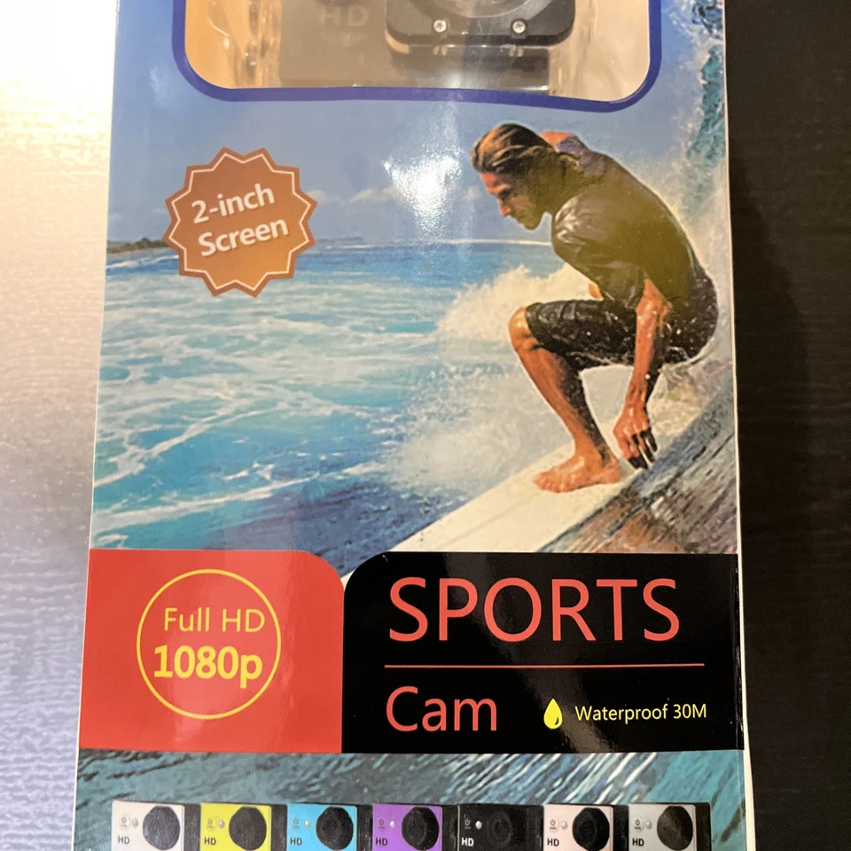 Sports Camera Camcorder 2" HD 1080P Helmet Action DV Cam Waterproof US BIN L#557 - Image 2 of 4