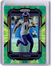 2022 Panini Prizm Hyper K.J. Osborn #191 Minnesota Vikings /175