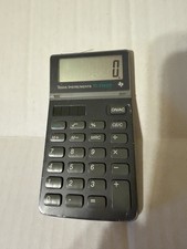 Vintage Texas Instruments TI-1768 Pocket Calculator Solar Working Mini Compact