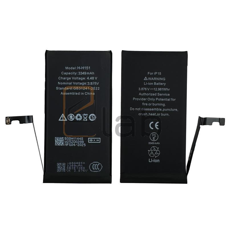 BATTERIA PER APPLE IPHONE 15 DIAGNOSABLE DIAGNOSTICA NO ERRORE ZERO CICLI