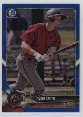 2018 Bowman Chrome Prospects Blue Refractor 125/150 Pavin Smith #BCP214 0q65