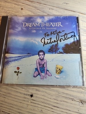 Dream Theater A Change of Seasons サイン入り Signed Dream Theater Change Of Seasons Cd By Mike Portnoy | eBay