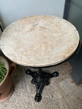 table de bistrot pied fonte