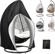 Egg Chair Cover Waterproof Heavy Duty Hanging Egg Chair Cover Garden Outdoor UK~