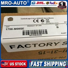 1PC New Sealed AB 1756-M08SE ControlLogix 8 Axis Sercos US Free Tax VIP DHL/UPS