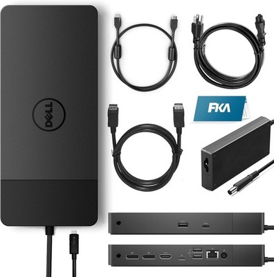 Performance Dock WD19 with 180W Power Adapter + 130W Power Delivery + HDMI Cable