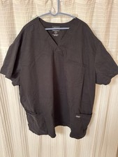 Cherokee Workwear Revolution Gray 2 Pocket Scrub Top, 3XL
