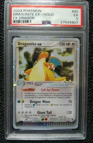 2003 POKEMON EX DRAGON 90DRAGONITE EX-HOLO SET