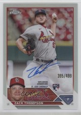 2023 Topps Chrome Update Auto Refractor 395/499 Zack Thompson #RA-ZT Auto w5b