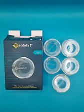 SAFTY 1ST STOVE OVEN GAS CLEAR VIEW STOVE KNOB COVERS PACK OF 5 NEW OPEN BOX 
