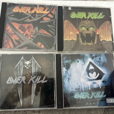 Overkill CD Lot Of 4 Kill box, 13,￼ The Years Of Decay, I Hear Black,W.F.O.