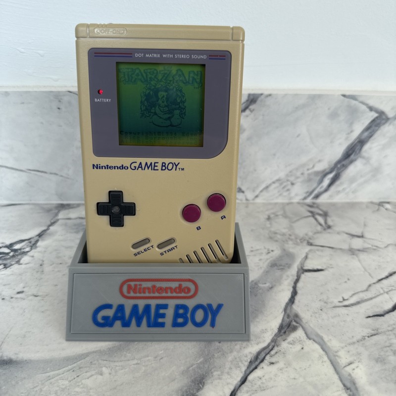 Original Nintendo Game Boy DMG-01 with Tarzan