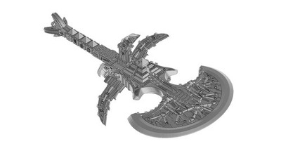 Pepi-Klasse Kreuzer | Space Robots for Battlefleet Colossus | Grimdark Future Wa