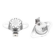 KSD301 Thermostat 75?/167°F 16A N.C Temperature Switch 2 Pcs