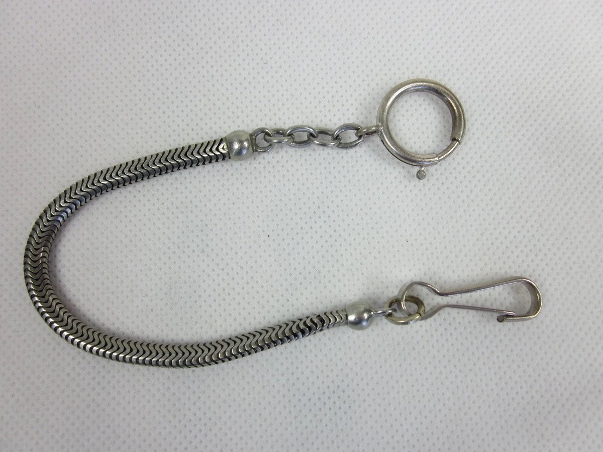 Grande Catena in Argento per orologio da taschino Maestro... | Barnebys