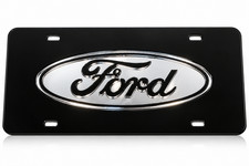 Ford Chrome Mirror License Plate Auto Tag F-150 Truck Diesel Ford Chrome Mirror License Plate Auto Tag F-150 Truck Diesel