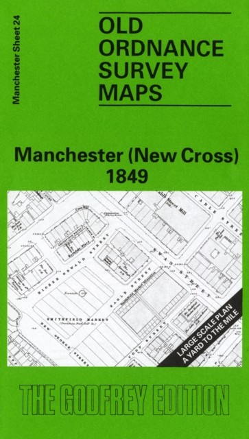 Manchester (New Cross) 1849 by Chris Makepeace (Sheet map, folded)