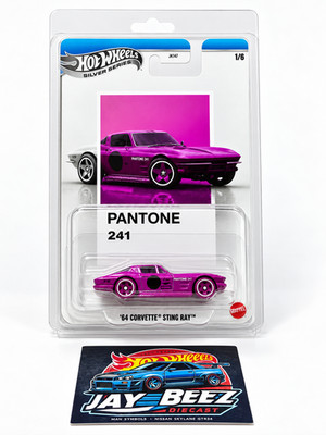 Hot Wheels 2027 NEW PANTONE '64 Corvette Sting Ray Pink (Promo Combine Shipping)