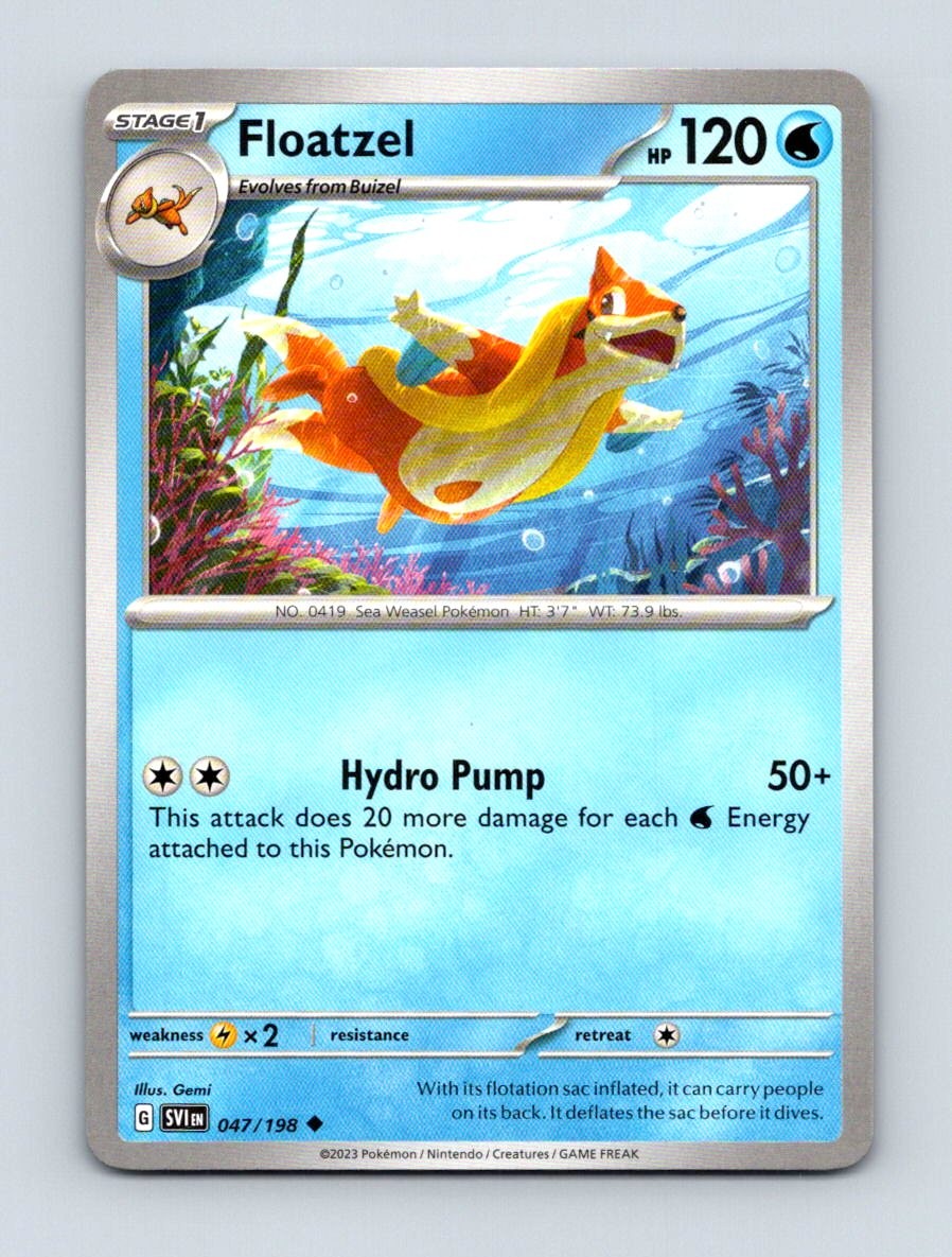 SV01: Scarlet & Violet Base Set #047/198 Floatzel