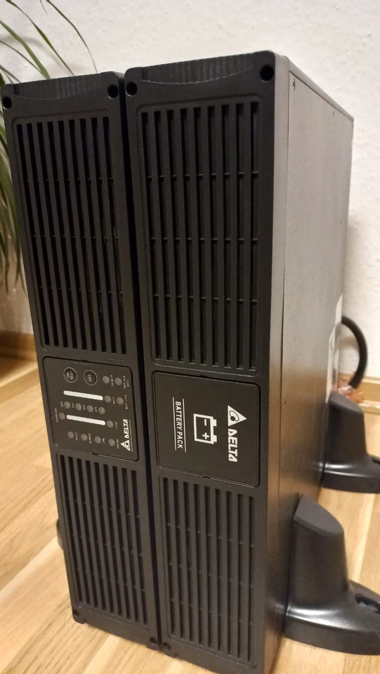 Delta USV Amplon UPS 2000VA  1600W 2U  Akkus neu ups Rackmount