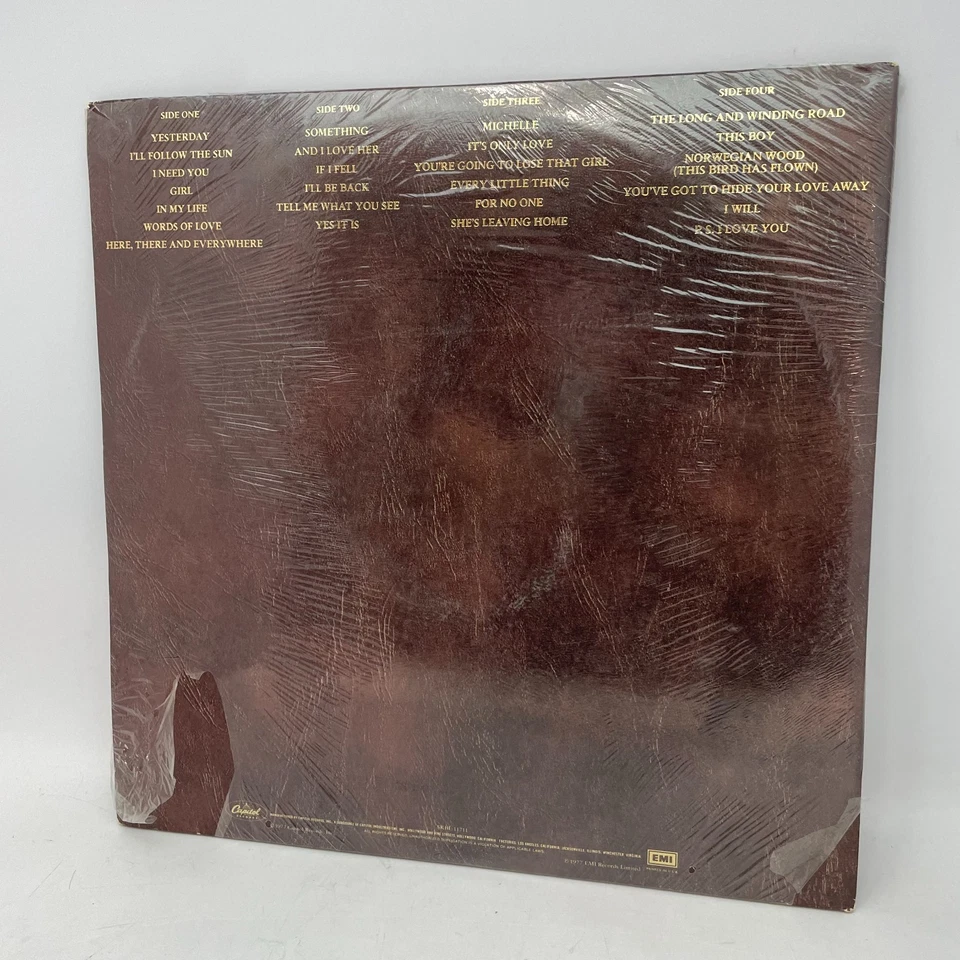 The Beatles Love Songs Vinyl 2xLP Compilation OG US 1977 Pressing SEALED MINT - Image 2 of 2