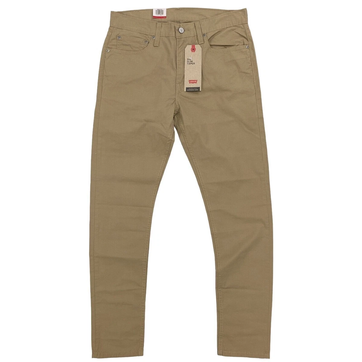 Levi s 512 Slim Taper Men s Pants Light brown Stretch SIZE 36X32