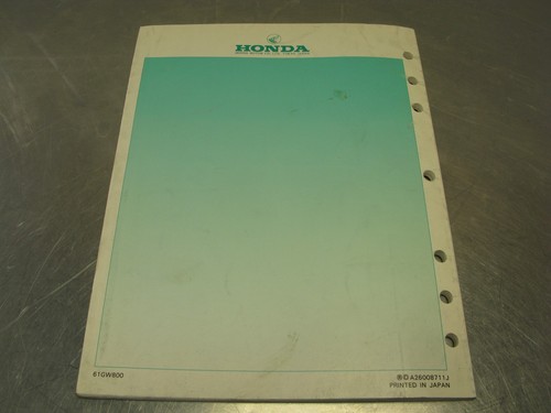 Honda Factory Service/Repair Manual Guide OEM 1988 88 Z50R - Picture 4 of 4