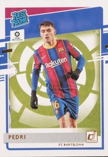 2020-21 Panini Chronicles Soccer Donruss Rated Rookies La Liga #8: Pedri Base