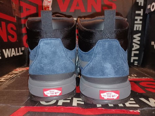 Vans Herren 8,5/Damen 10 UltraRange Exo Hi MTE-1 Kleid Blau/Schwarz/Orange - Bild 7 von 12