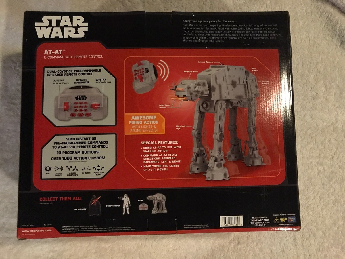 開封済み 未使用 スターウォーズ AT-AT U-Command ラジコン 開封済み 未使用 スターウォーズ AT-AT U-Command ラジコン