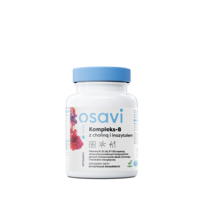 Complexe B Osavi Avec Choline Et Inositol – 60 Capsules Végétales – Complément Alimentaire – Neuf