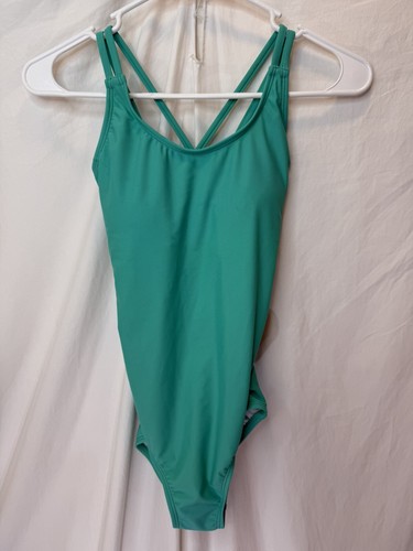 Kanu Surf Girls' Atlantis NWT Beach Sport Criss-Cross One Piece Swimsuit, 16