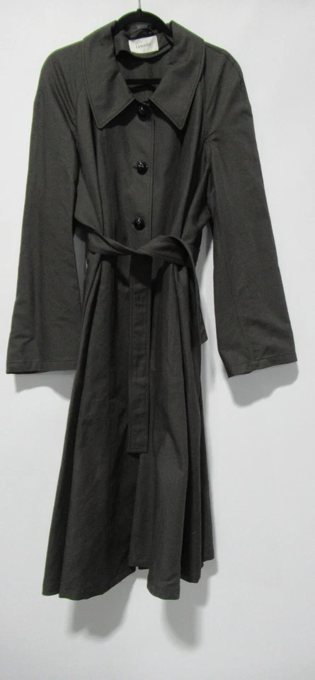 Lemaire Grey Linen Trench Coat Raven 993 Europe 36, US 4, UK 8 *NWT* - Image 4 of 4