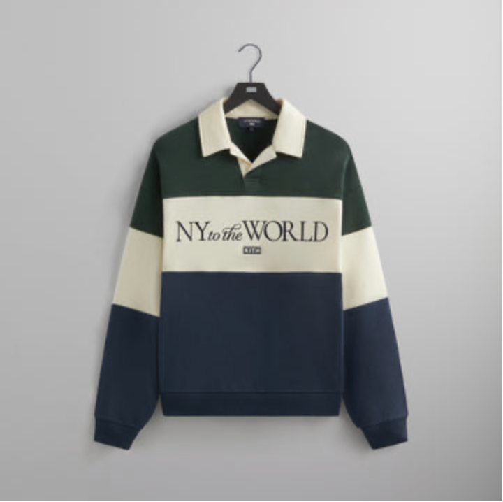 🔥EXCLUSIVE🔥Kith NY to the 🌎World🌍 Nelson Collared 🔥EXCLUSIVE🔥Kith NY to the 🌎World🌍 Nelson Collared