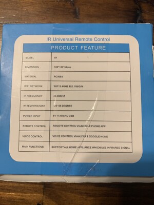 Smart Life, Wi-Fi IR Universal Remote Control (C)