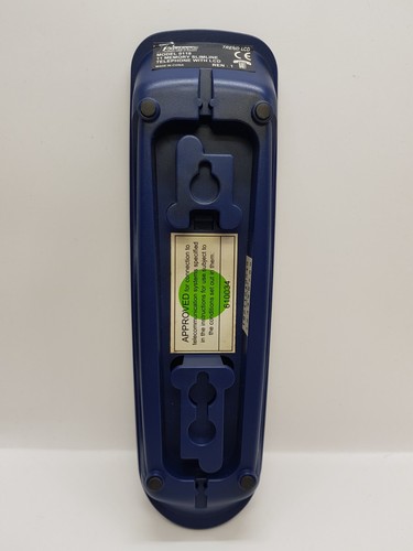 Téléphone filaire mince Binatone bleu marine vintage tendance 0118 accessoire TV mural - Photo 9/11