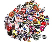 100 Skateboard Stickers bomb Vinyl Laptop Luggage Decals Dope Sticker Lot cool