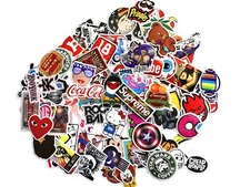 100 Skateboard Stickers bomb Vinyl Laptop Luggage Decals Dope Sticker Lot cool