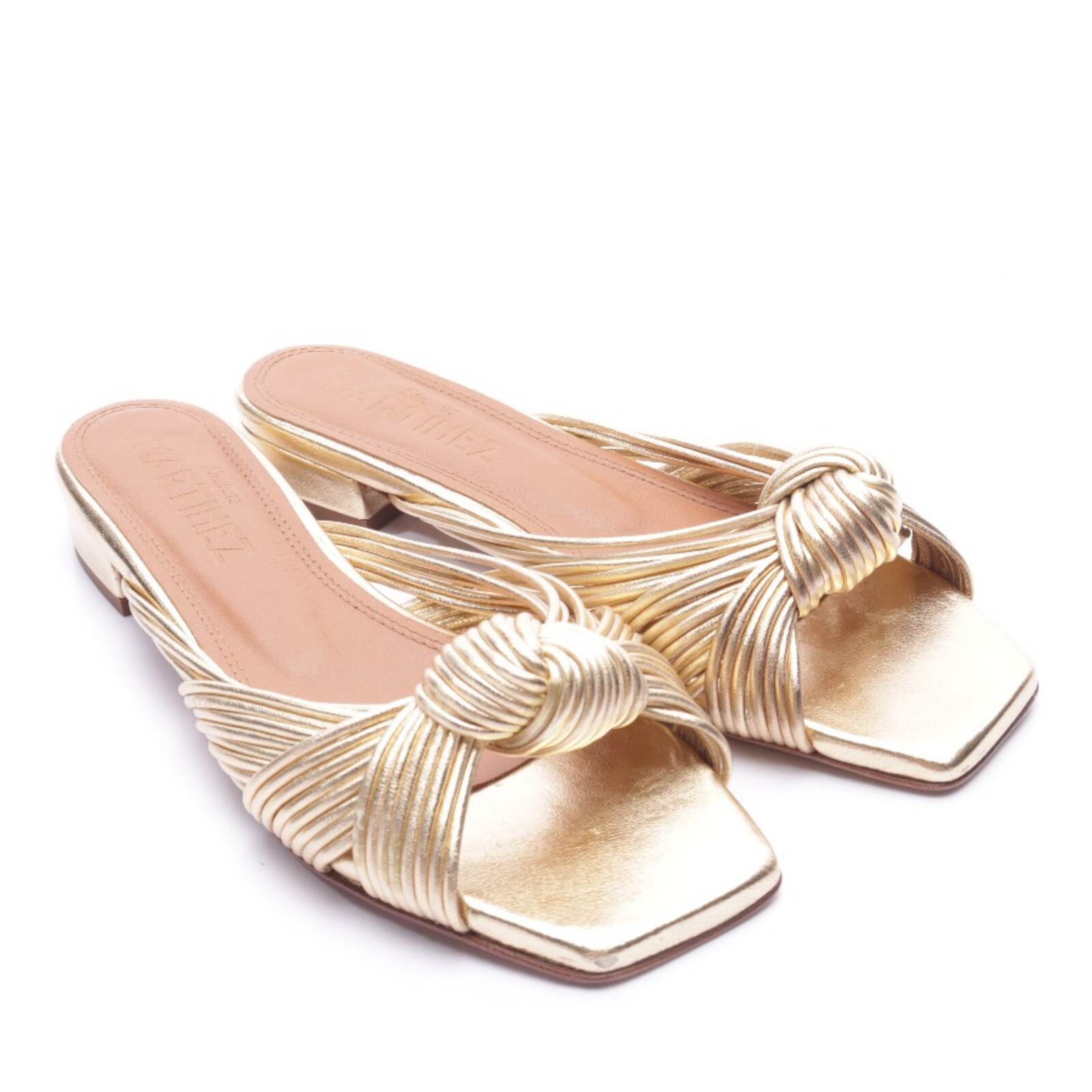 Сандаловые туфли Souliers Martinez Металлик 38 евро Neu 27190₽