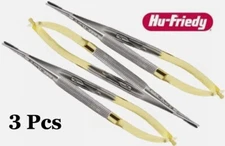 Lot Of 3 Castroviejo needle holder staright perma sharp 5.5" 14cm NH5020R