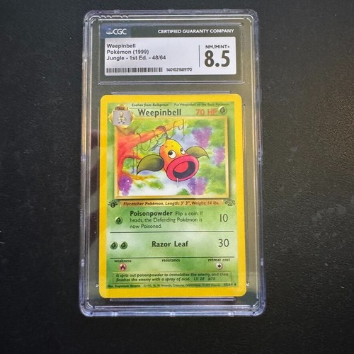 Weepinbell (1st Edition) graded PSA 8.5 for sale on eBay