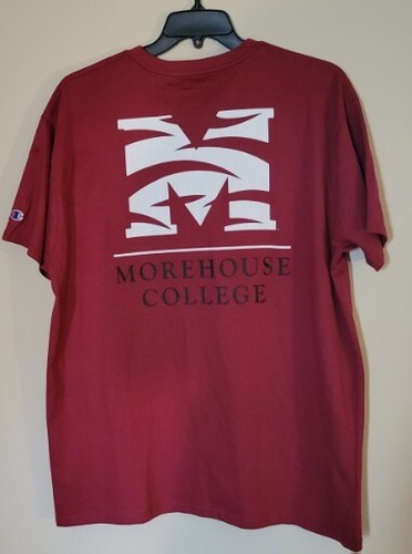Morehouse College T-shirt Maroon Tigers Size XL HBCU Atlanta NWT - Picture 4 of 5