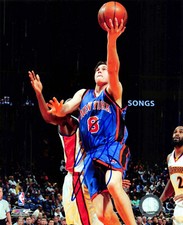 Danilo Gallinari autographed 8x10 photo New York Knicks Lay Up AW COA