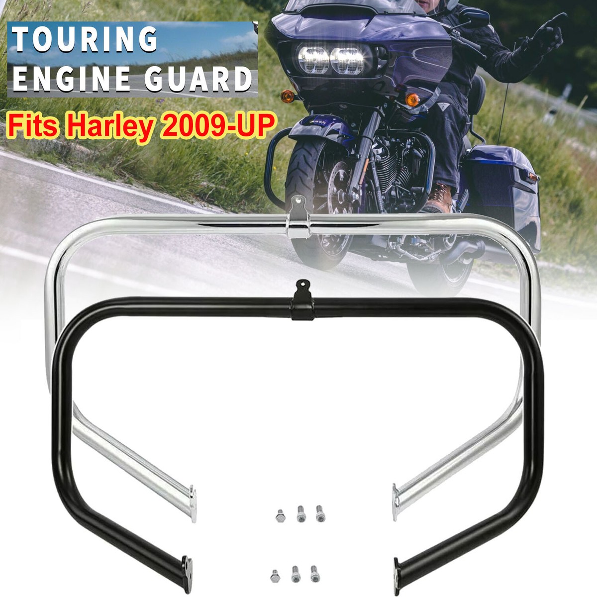 49050-09A Engine Highway Crash Guard Bar For Harley Touring Road