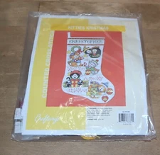 Craftways Cross Stitch | *NEW* Kitties Kristmas #562801 Christmas Stocking 16"