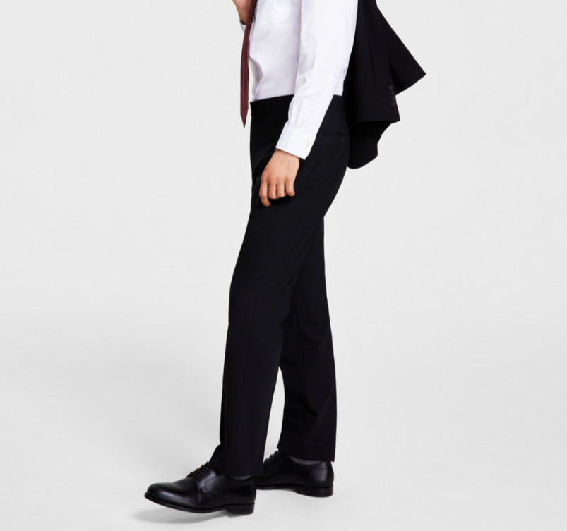 Мужской костюм из эластичной полушерстяной смеси B By Brooks Brothers с раздельными брюками MSRP $190