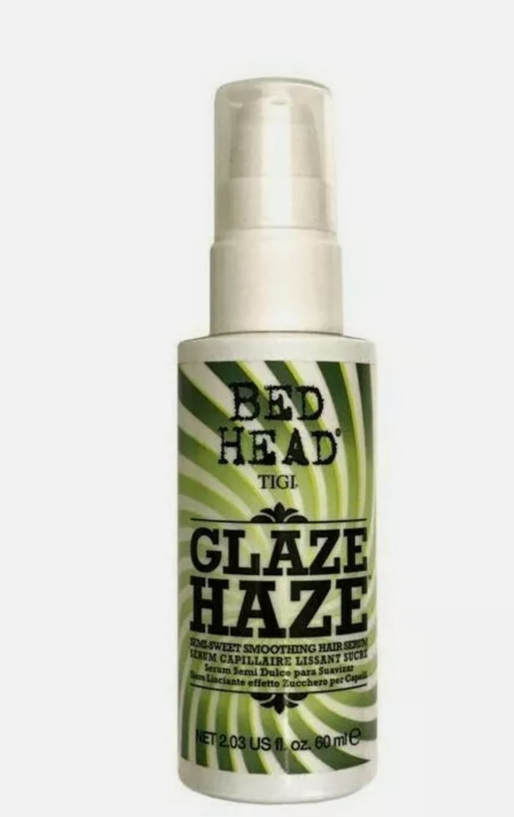 TIGI BED HEAD GLAZE HAZE SEMISWEET SMOOTHING HAIR SERUM 2.03 fl.oz eBay